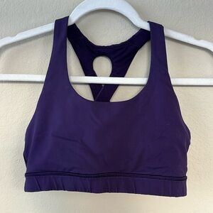 Lululemon Purple Sports Bra size 6